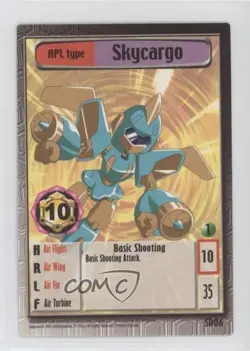 1999 Medabots Trading Card Game Starter Deck Skycargo #SD06 - Image 1