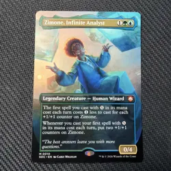 Zimone, Infinite Analyst (Borderless) Commander: Secrets of Strixhaven Regular - Image 1