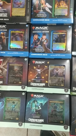🔥12 Magic The Gathering Commander Deck Lot Dr Who Duskmourn and more🔥 - Image 2