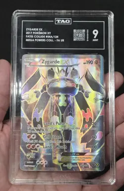 2017 Pokemon XY Zygarde EX Fates Collide TAG 9 - Image 3