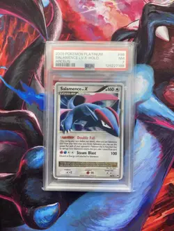 Pokemon Salamence LV.X 98/99 Arceus Ultra Rare Holo PSA 7 2009 - Image 1