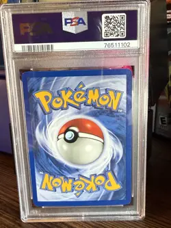 PSA 7 Pokemon Base Set Unlimited Holo Rare Raichu 14/102 NEAR MINT Condition! - Image 2