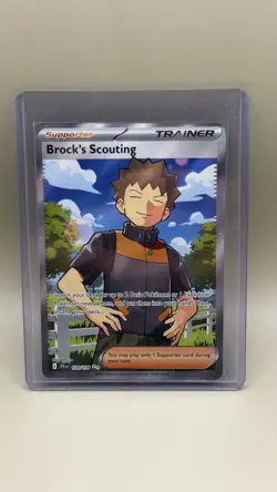 Brock’s Scouting 179/159 Journey Together Pokemon TCG - Image 1