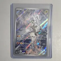 Pokemon N's Reshiram 167/159 Journey Together Illustration Rare Holo Promo - Image 1