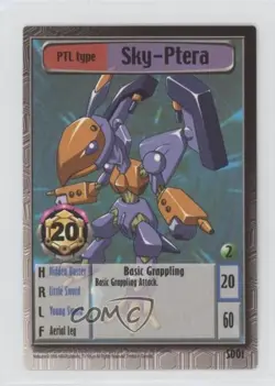 1999 Medabots Trading Card Game Starter Deck Sky Ptera #SD01 - Image 1