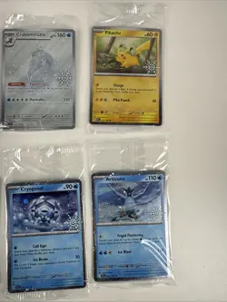 2025 Pokemon Holiday Calendar Promo Card Lot: All 8 Stamped Promos Sealed Packs - Image 5