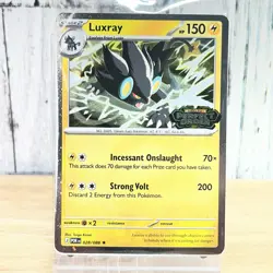 Pokemon Luxray 028/088 Perfect Order Best Buy Stamped Promo Sealed NM Mint - Image 1