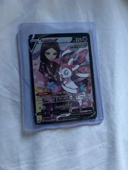 Sylveon V TG14/TG30 - PSA 9 - SWSH09: Brilliant Stars Pokemon TCG Graded Slab - Image 1