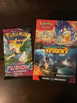 Pokemon Booster Bundle+Booster pack lot #5 Sparks/Strike - Image 1
