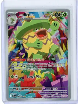 Ludicolo 95/94 Full Art Illustration Rare Pokemon TCG Phantasmal Flames! - Image 1