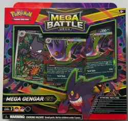 Pokemon TCG Mega Battle Deck Mega Gengar EX Sealed Box Set - Image 1