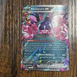 2024 Pokemon Shrouded Fable Pecharunt ex #039/064 - Image 1