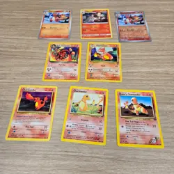Pokemon Charmander Charmeleon Lot VTG & modern, Blaine’s, Dark Charmeleon - Image 2