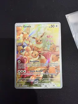 Pokemon TCG: Eevee 188/167 Illustration Rare Twilight Masquerade Mint - Image 1