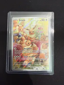 Pokemon TCG: Eevee 188/167 Illustration Rare Twilight Masquerade Mint - Image 3
