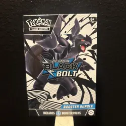 Pokemon Scarlet Violet Black Bolt Booster Bundle SV10.5 6 Packs New Sealed TCG - Image 1