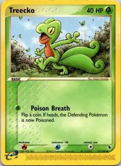 TREECKO - 75/109 - RUBY & SAPPHIRE - - HP - Image 1