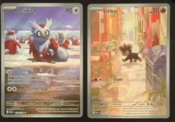 Pokemon TCG LOT Of 2 - Full Art Rare (Mega Evolution) - NM Pack Fresh - Image 1