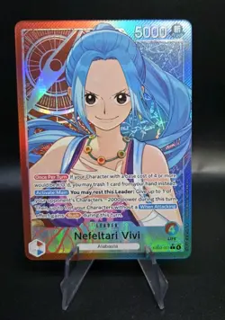 Nefeltari Vivi 001 Alternate Art EB03 One Piece Heroines Edition Leader Alt Art - Image 1