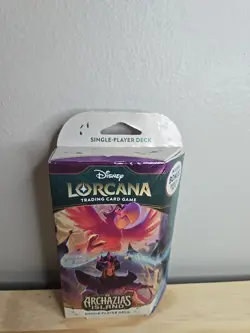 NEW SEALED Disney Lorcana Archazia's Island Starter Deck Damaged Box - Image 2