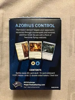 MTG 2021 Challenger Deck Azorius Control **Open Box - Deck Sealed** - Image 4