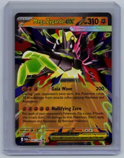 Mega Zygarde ex 047/088 Double Rare Perfect Order Pokemon Near Mint - Image 1