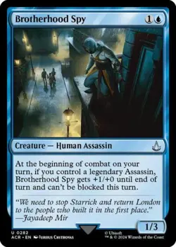 Brotherhood Spy - Near Mint MTG Universes Beyond: Assassin's Creed - Image 1