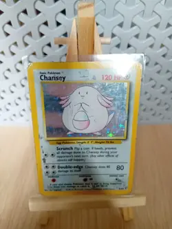 Pokemon CHANSEY 3/102 Base Set - RARE HOLO - HP - Image 3