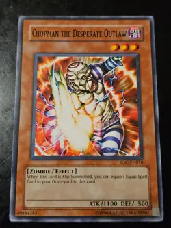 CHOPMAN THE DESPERATE OUTLAW IOC-EN010 Common Unlimited Yugioh - Image 1