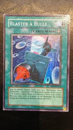Blaster a Bulle DP1-FR023 1ED VF - Carte Yu-Gi-Oh ! Konami Rare - Image 1