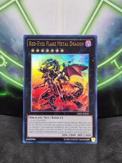 Yugioh Red-Eyes Flare Metal Dragon LDK2-ENJ41 Ultra Rare NM - Image 1