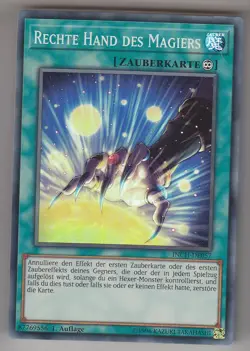 Yu-GI-OH Rechte Hand des Magiers Super Rare INCH-DE057 NEU! - Image 1