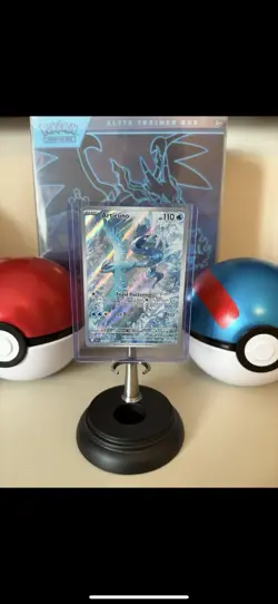 Articuno 161/159 Journey Together Illustration Rare Near Mint Pokemon TCG Card - Image 1