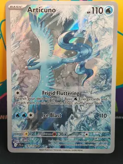 Pokemon TCG Articuno 161/159 Illustration Rare Journey Together - Image 1