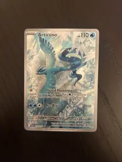 Pokemon TCG Articuno Card Journey Together 161/159 Special Illustration Rare - Image 3