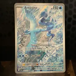 Pokemon TCG Articuno Illustration Rare SV09 Journey Together 161/159 Holo - Image 1