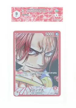 One Piece Card Game - Shanks (L) - OP09-001 - GRAAD 9 JAP 2024 - Image 1