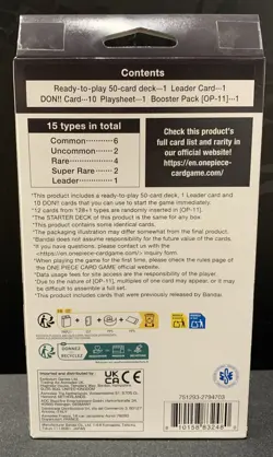 One Piece Card Game - ST27 - Black Marshall D. Starter Deck ENG Sealed - Image 2