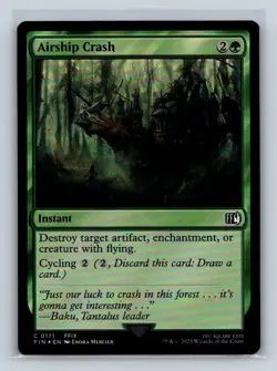 Airship Crash #171 FINAL FANTASY Common MTG Foil NM - Image 1