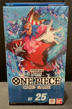 One Piece: The Card Game - ST-25 - Starter Deck - Blue Buggy - ENG Sealed - Image 1