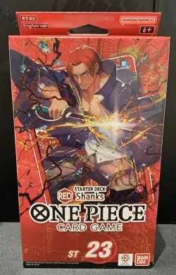 One Piece Card Game - ST23 - Shanks Starter Deck Mazzo Sealed ENG - Image 1