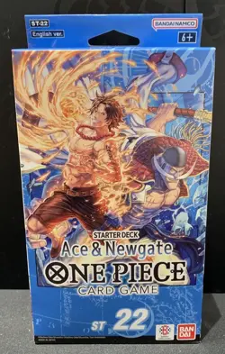 One Piece Card Game Starter Deck ST-22 Ace & Newgate Sealed ENG - Image 1