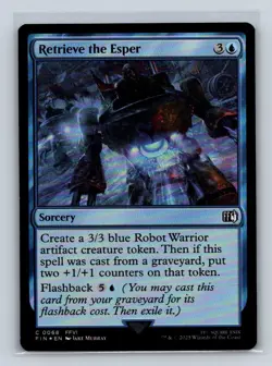 Retrieve the Esper #68 FINAL FANTASY Common MTG Foil NM - Image 1