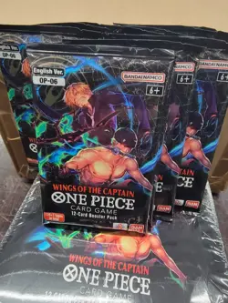 One Piece Op-06 Wings Of The Captain Sealed Booster Packs - Image 1