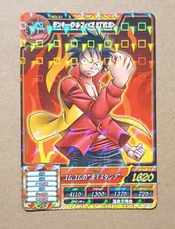 One Piece One Py Treasure World Monkey D. Luffy R TW2-31 - Image 1