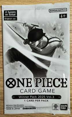ONE PIECE Card Game TCG / Winner Pack 2025 Vol.3 / Sealed Promo ENG - Image 1