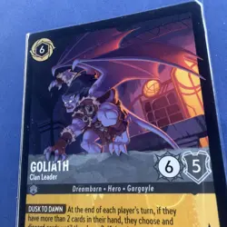 173/204 Goliath - Clan Leader LEGENDARY NON FOIL Disney Lorcana Set 10 - Image 2