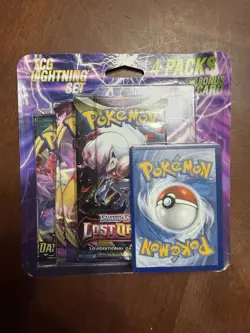 Pokemon TCG Lightning Set. 1-Lost Origin, 2-Vivid Voltage, 1-Darkness Ablaze. - Image 1