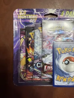 Pokemon TCG Lightning Set. 1-L Origin, 1-V Voltage, 1- S Fates, 1- C Reign. - Image 2