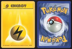Pokemon TCG | Lightning Energy 100/102 | Base Set | Near Mint - Image 1